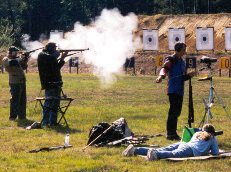 Black powder shooting